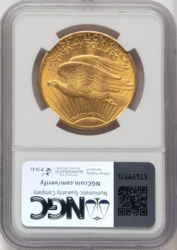 1913 $20 Saint-Gaudens Double Eagle NGC MS64 (520082067)