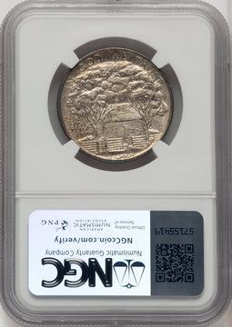 1922 50C Grant With Star Commemorative Silver NGC MS65+