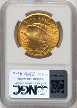 1926-S $20 Saint-Gaudens Double Eagle NGC MS63 (771337029)