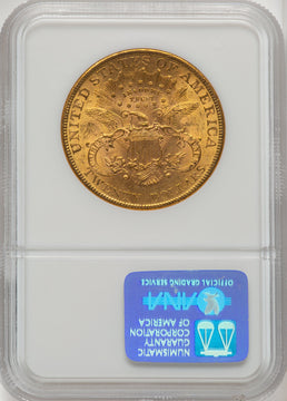 1888 $20 CAC Liberty Double Eagle NGC MS62