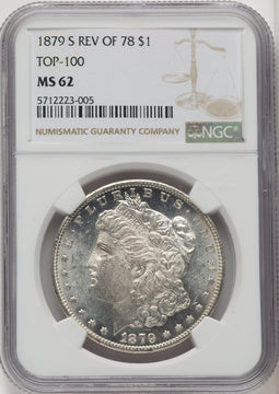 1879-S Reverse of 1878 Morgan Dollar NGC MS62 (505079045)