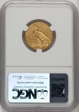 1909-O $5 Indian Half Eagle NGC AU55 (772812001)