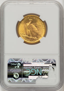 1907 $10 No Motto Indian Eagle NGC MS65 (772603116)