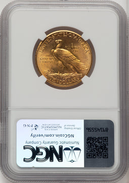 1914-D $10 Indian Eagle NGC MS66 (769563029)