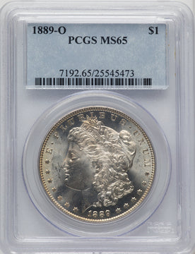 1889-O Morgan Dollar PCGS MS65