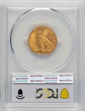 1915 $5 CAC Indian Half Eagle PCGS MS65+