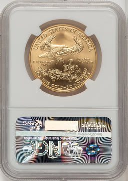 2007-W $50 One-Ounce Gold Eagle NGC MS70 (506895090)