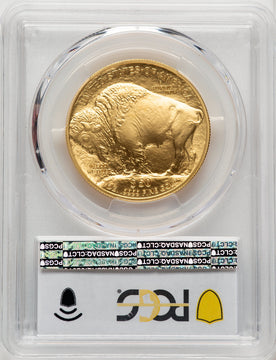2008-W 1 oz Burnished Gold Buffalo PCGS SP70