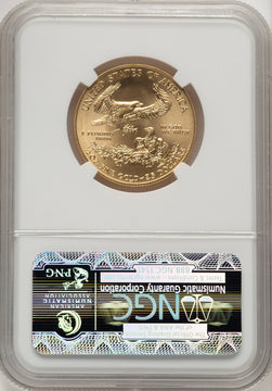 2013 $25 Half-Ounce Gold Eagle NGC MS70