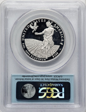 2011-W $100 One-Ounce Platinum Eagle First Strike FS Flag PCGS PR70