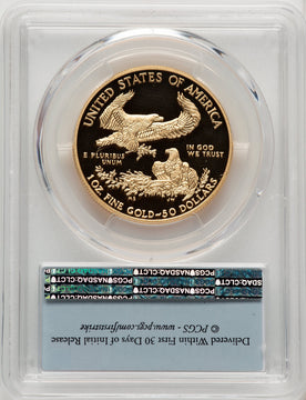 2017-W 1 oz Gold Eagle First Strike FS Flag PCGS PR70