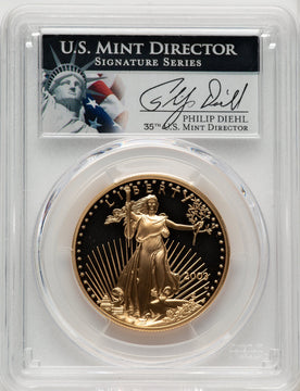 2003-W One Ounce Gold Eagle PCGS PR70 Philip Diehl