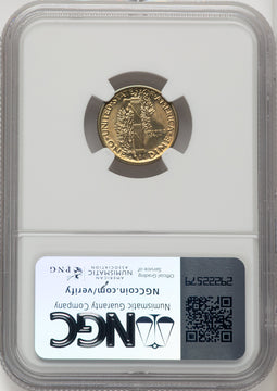 1918-S 10C FB Mercury Dime NGC MS64