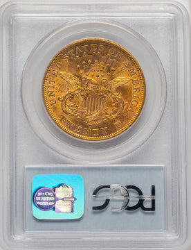 1869-S $20 Liberty Double Eagle PCGS MS61