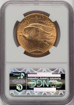 1914-D $20 Saint-Gaudens Double Eagle NGC MS64