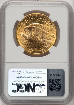 1914-S $20 Saint-Gaudens Double Eagle NGC MS63 (572256024)