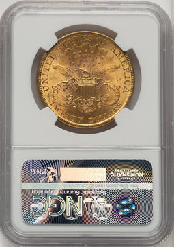 1896 $20 Liberty Double Eagle NGC MS63