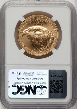 2023-W Burnished Gold Eagle 1 oz FDI 1ST NGC MS70 (765922013)