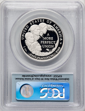 2009-W $100 One-Ounce Platinum Eagle First Strike FS Flag PCGS PR70