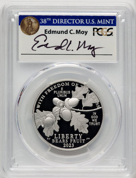 2023-W Proof Platinum Eagle 1 oz FDI Ed Moy Washington PCGS PR70