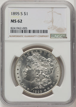 1895-S Morgan Dollar NGC MS62