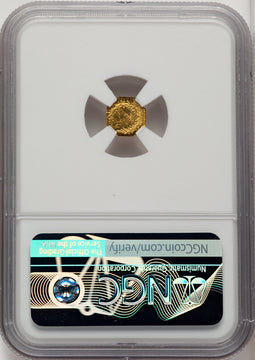 1881 25C BG-799M PL California Fractional Gold NGC MS65