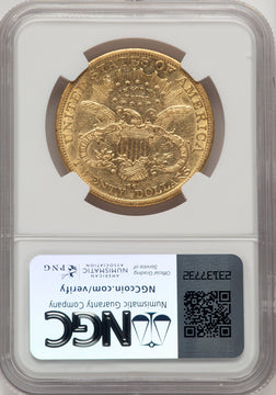 1879-CC $20 Liberty Double Eagle NGC AU55 (771813005)