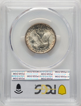 1917-D Type Two FH Standing Liberty Quarter PCGS MS65 (772992007)