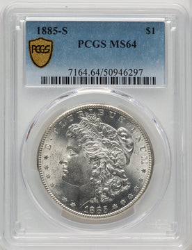 1885-S Morgan Dollar PCGS MS64 (772950021)