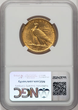 1907 $10 No Motto Indian Eagle NGC MS61 (572241058)