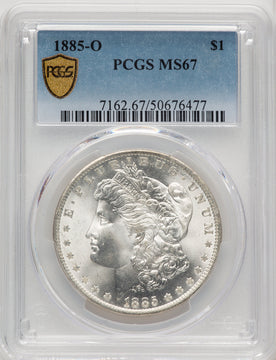 1885-O Morgan Dollar PCGS MS67 (769221011)