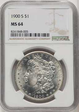 1900-S Morgan Dollar NGC MS64
