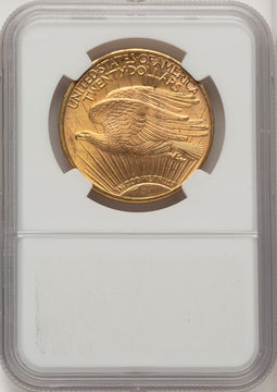 1924 $20 Saint Saint-Gaudens Double Eagle NGC MS65+ (773481136)