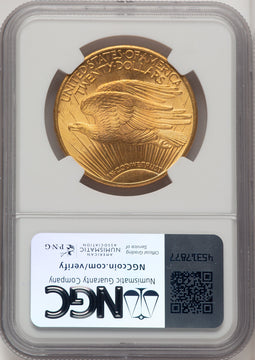 1925 $20 Saint-Gaudens Double Eagle NGC MS67 (773825002)