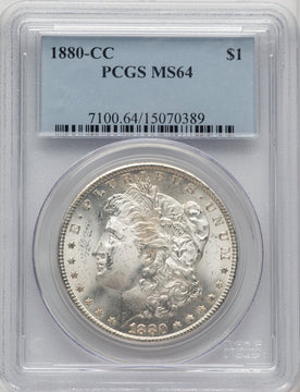 1880-CC Morgan Dollar PCGS MS64 (773687005)