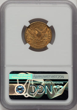 1891-CC $5 Liberty Half Eagle NGC MS61 (773720018)