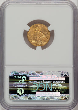 1913 $2.50 Indian Quarter Eagle NGC MS65