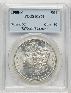 1900-S Morgan Dollar PCGS MS64