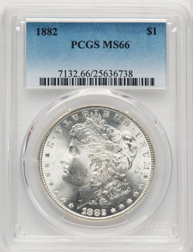 1882 Morgan Dollar PCGS MS66 (507051023)