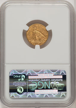 1915 $2.50 Indian Quarter Eagle NGC MS62 (505886142)
