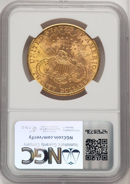 1907-S $20 Liberty Double Eagle NGC MS63 (773504005)