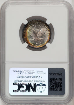 1917 Type Two Standing Liberty Quarter NGC MS66+