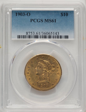 1903-O $10 Liberty Eagle PCGS MS61 (774115018)