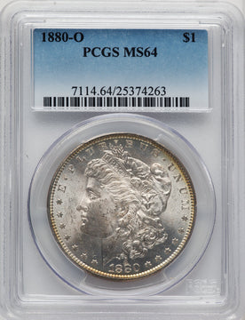 1880-O Morgan Dollar PCGS MS64 (774100007)