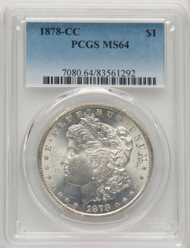 1878-CC Morgan Dollar PCGS MS64 (774263010)