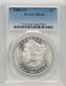 1880-CC Morgan Dollar PCGS MS64 (774263018)