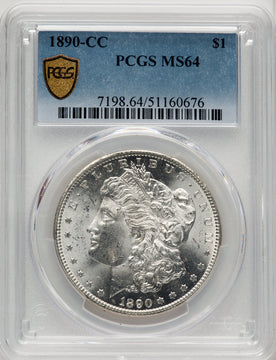 1890-CC Morgan Dollar PCGS MS64