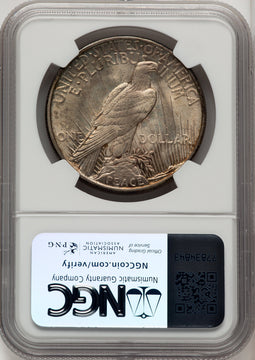 1921 Peace Dollar NGC MS66 (773683001)