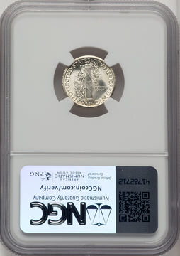 1935-S 10C FB Mercury Dime NGC MS67 (774305003)