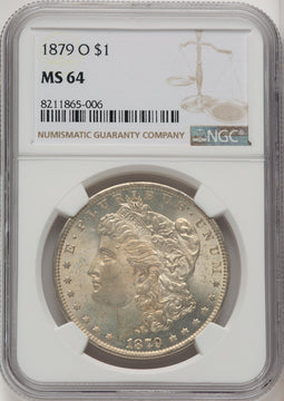 1879-O Morgan Dollar NGC MS64 (771120170)